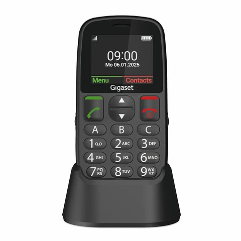 Telemóvel Gigaset GL395 Preto