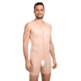 MGmm Comfort - Faja tipo body hombre, incluye pierna