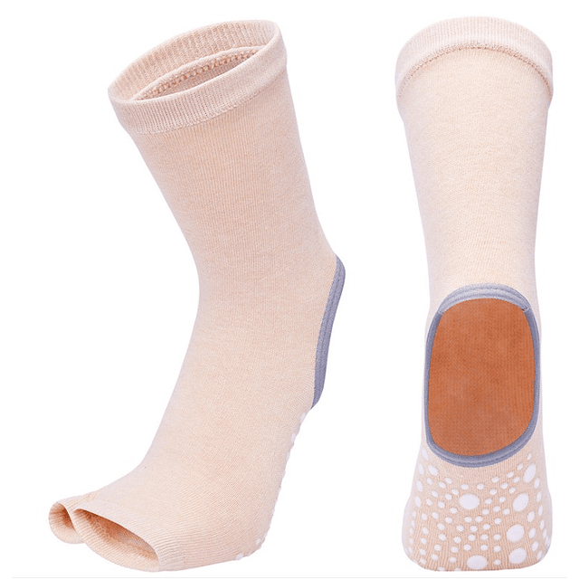 calcetines antideslizantes futbol yoga ejercicio medias hombre y mujer  3/6Pairs