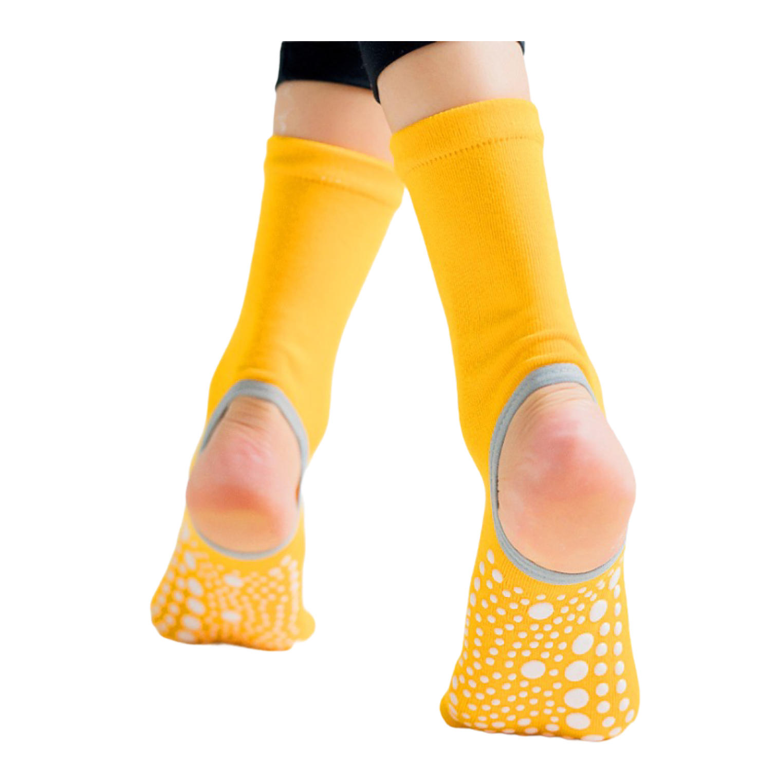 Calcetines Yoga Antideslizantes - Amarillo