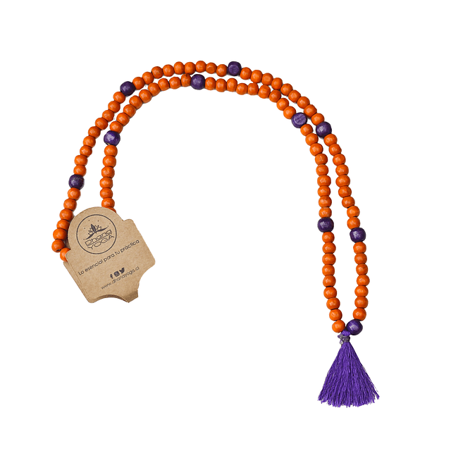 Japa mala Svadisthana mix Lilac