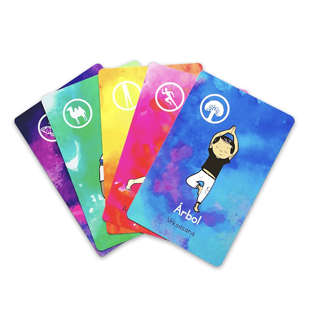 Libro juguemos al yoga + Set de cartas 