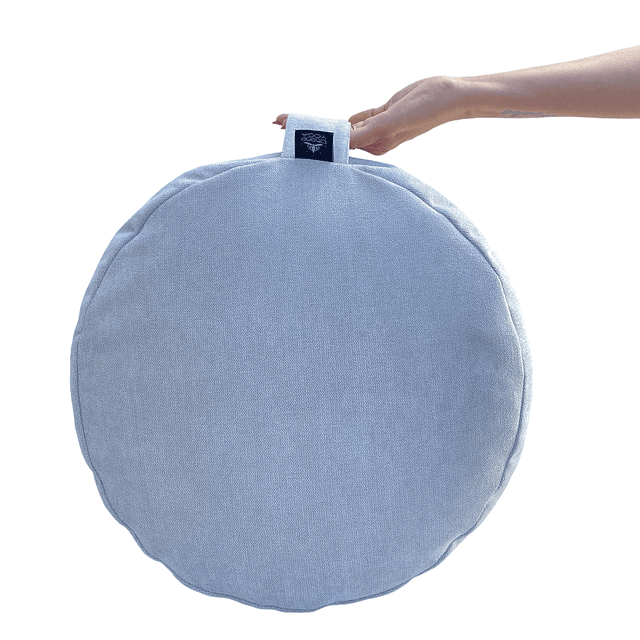 Zafu Gris funda desmontable 