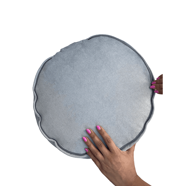 Zafu Gris funda desmontable 