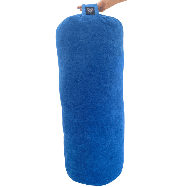 Bolster Azul Rey funda desmontable 