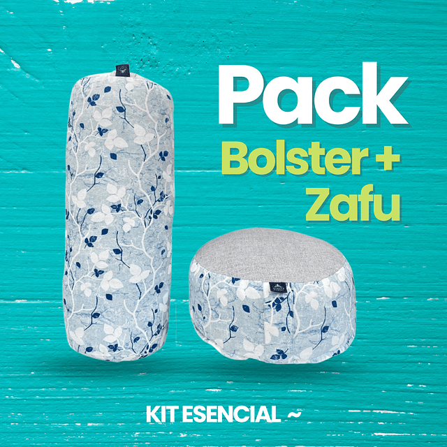 Pack Zafu + Bolster (ver más diseños)