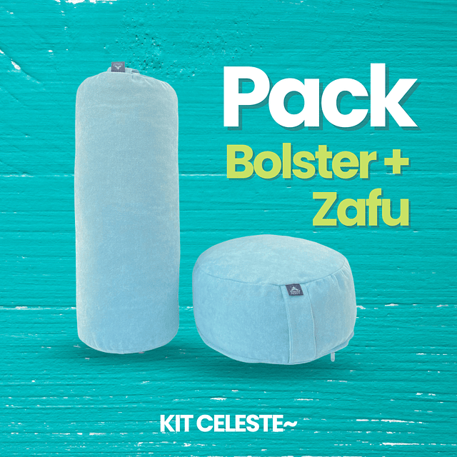 Pack Zafu + Bolster Color (ver más tonos)