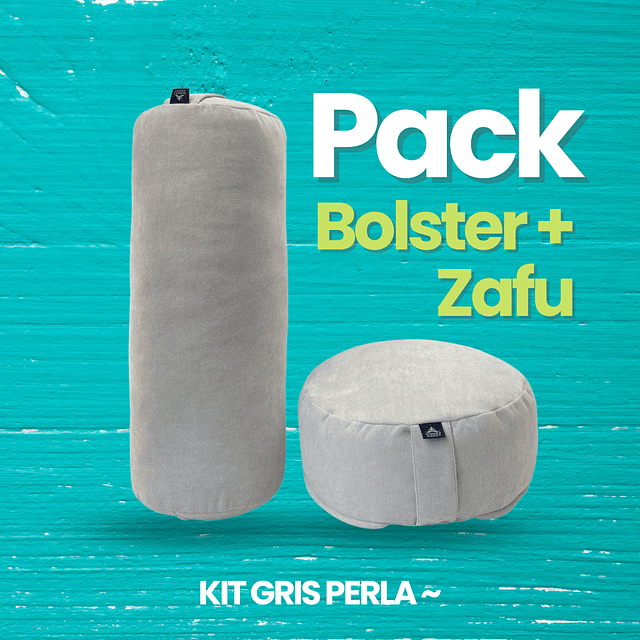 Pack Zafu + Bolster Color (ver más tonos)