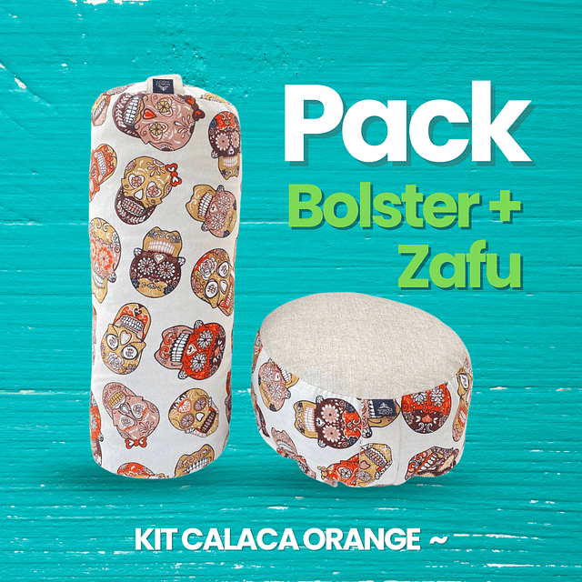 Pack Zafu + Bolster (ver más diseños)