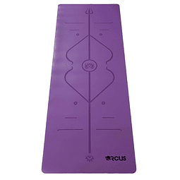 Mat de yoga PU Morado 5MM 