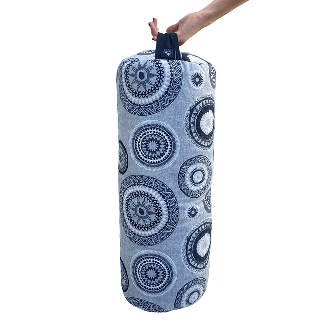 Bolster Mandala Funda desmontable 