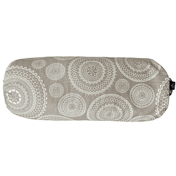 Bolster Mandala Beige funda desmontable 