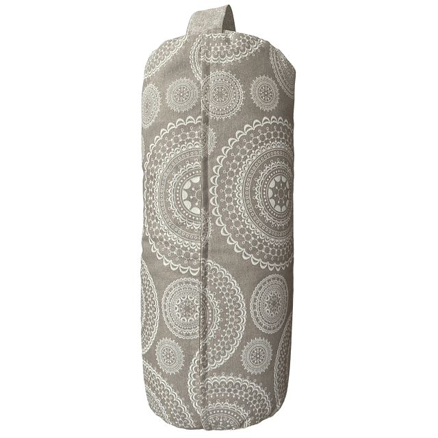 Bolster Mandala Beige funda desmontable 