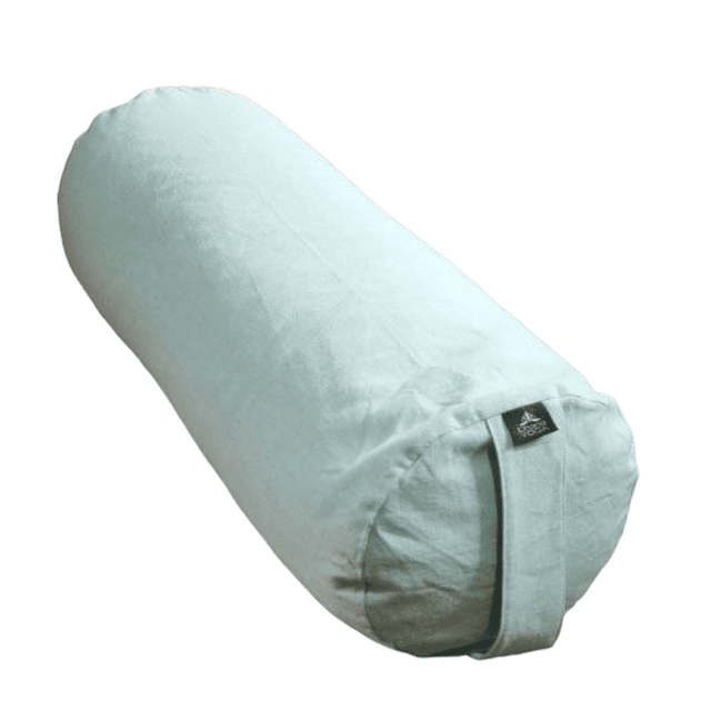 Bolster verde agua funda desmontable 