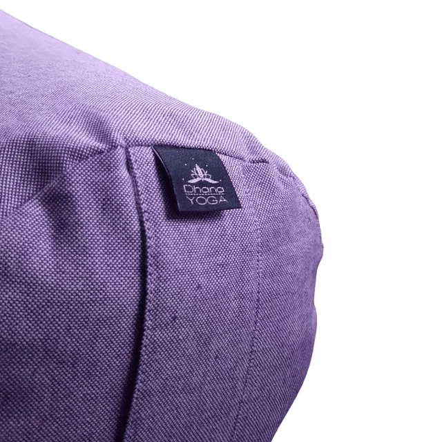 Bolster Morado funda desmontable 