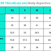 Body deportivo Shiva (menstrual)