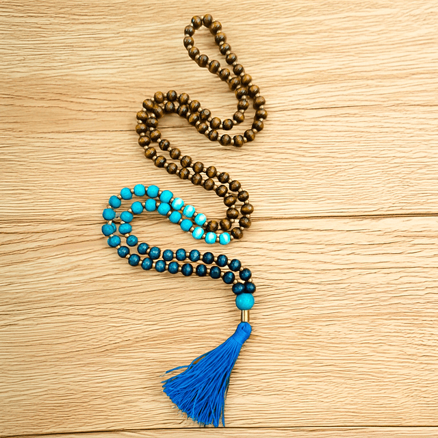 NUEVO Japa mala madera 