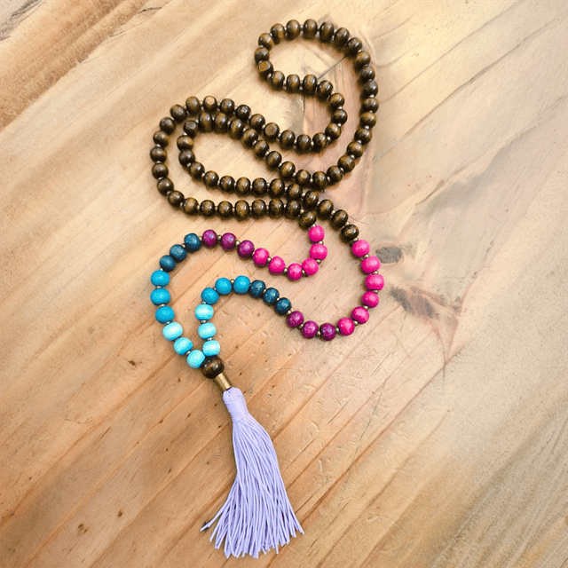 NUEVO Japa mala madera 