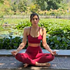 NUEVO Crop Top Lotus cherry