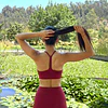 NUEVO Crop Top Lotus cherry