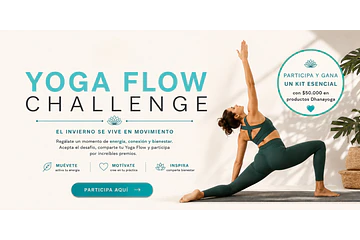 Yoga Flow Challenge Dhanayoga: muévete, motívate e inspira