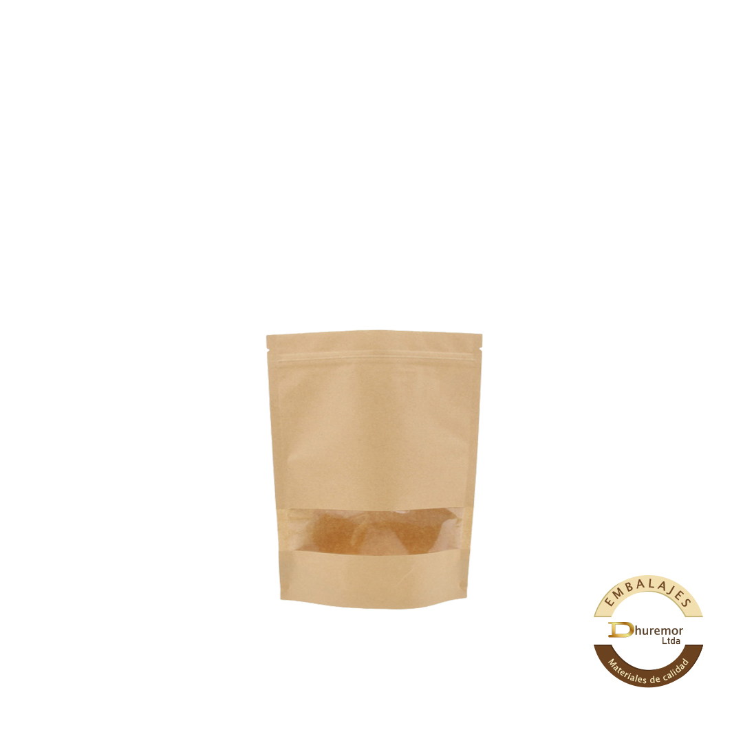 Bolsa Kraft De Gaune Asa Marrón 50 Unidades