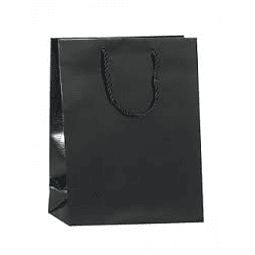 BOLSA NEGRA 15x6x20cm (12 unidades)