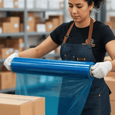 Rollo Film Stretch Azul 20 Micras 1.5 kg