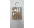 BOLSAS KRAFT NAVIDEÑAS 21*11*27 - 12 UNIDADES