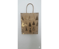 BOLSAS KRAFT NAVIDEÑAS 16x8x21 -  12 UNIDADES