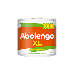 TOALLA PAPEL DOBLE HOJA ABOLENGO XL 100M