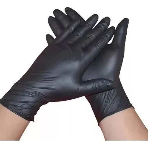 Caja guantes nitrilo Classic Negro 100 Und Talla M