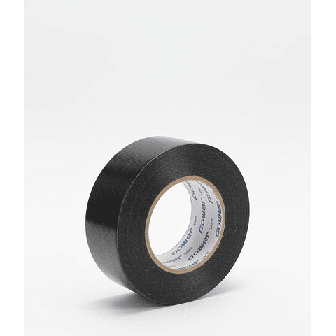 CINTA DE TELA MULTIPROPOSITO NEGRA 50MTS 48MM