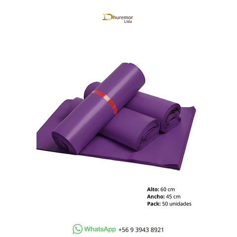 BOLSAS COURIER COLOR X 50 UND