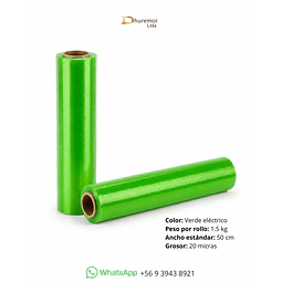 Rollo Film Stretch Transparente 20 Micras 1.5 kg 
