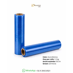 Rollo Film Stretch Azul 20 Micras 1.5 kg