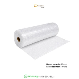 Rollo de Plástico Burbuja 1m x 10m 