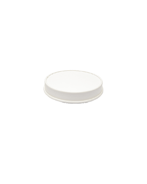 Tapa Blanca para Pote 8 oz - Compostable 1