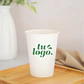 Vaso de Café 12 oz - Polipapel +  Logo (1 Color + 1 Cara) - Miniatura 1