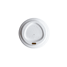 Tapa Blanca Vaso de Café 8 oz - Compostable (Bagazo) 3