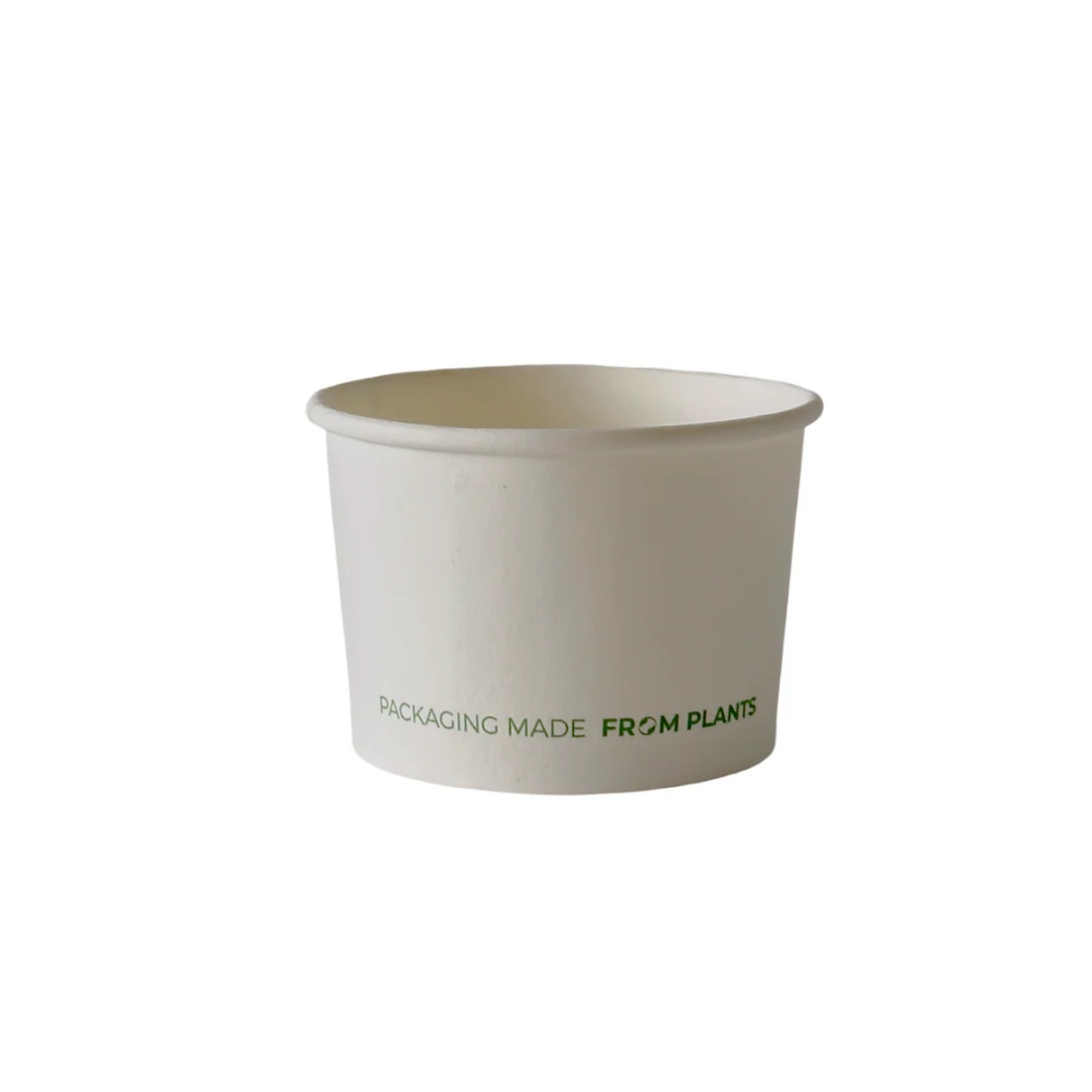 Pote Blanco 04 oz - Compostable + Logo (1 color y 1 cara) 2