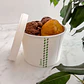 Pote Blanco 16 oz - Compostable + Logo (1 color, 1 cara) - Miniatura 3