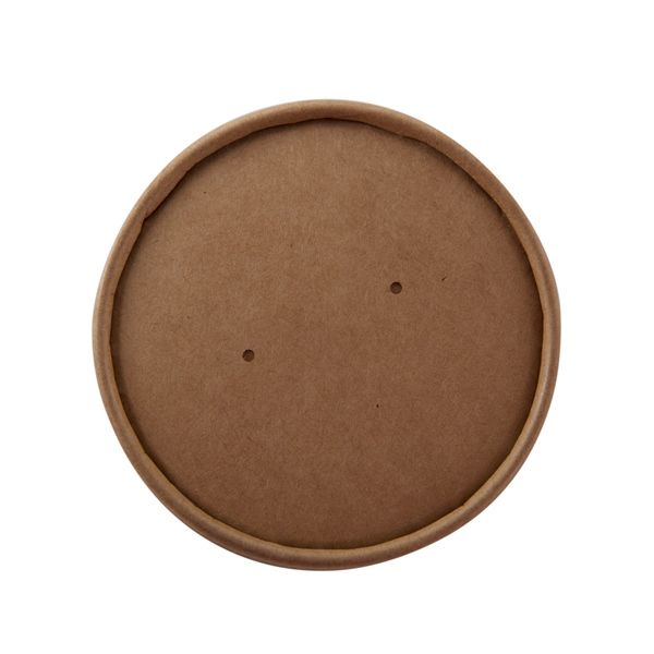 Tapa Pote Color Kraft 8-12 Oz - Tradicional (Polipapel) 1