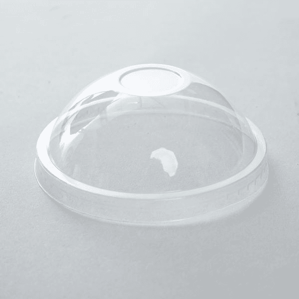 Tapa Tipo Domo para Pote 8 Oz - Tradicional (PET)