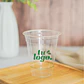 Vaso Transparente 20 oz - Compostable + Logo (1 Color, 1 Cara) - Miniatura 1