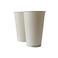 Vaso de Café Blanco 16 oz - Compostable + Logo (1 Color, 1 Cara) - Miniatura 4