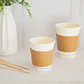 Cubre Vaso de Café Papel Kraft 08 oz - Compostable - Miniatura 2