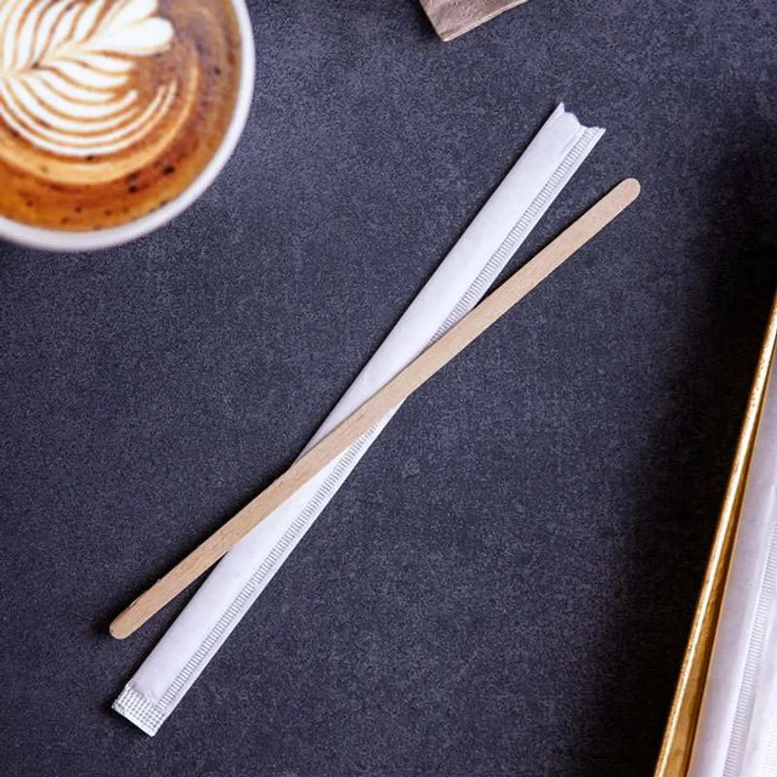 Revolvedor de Madera 14 cm - Compostable 2