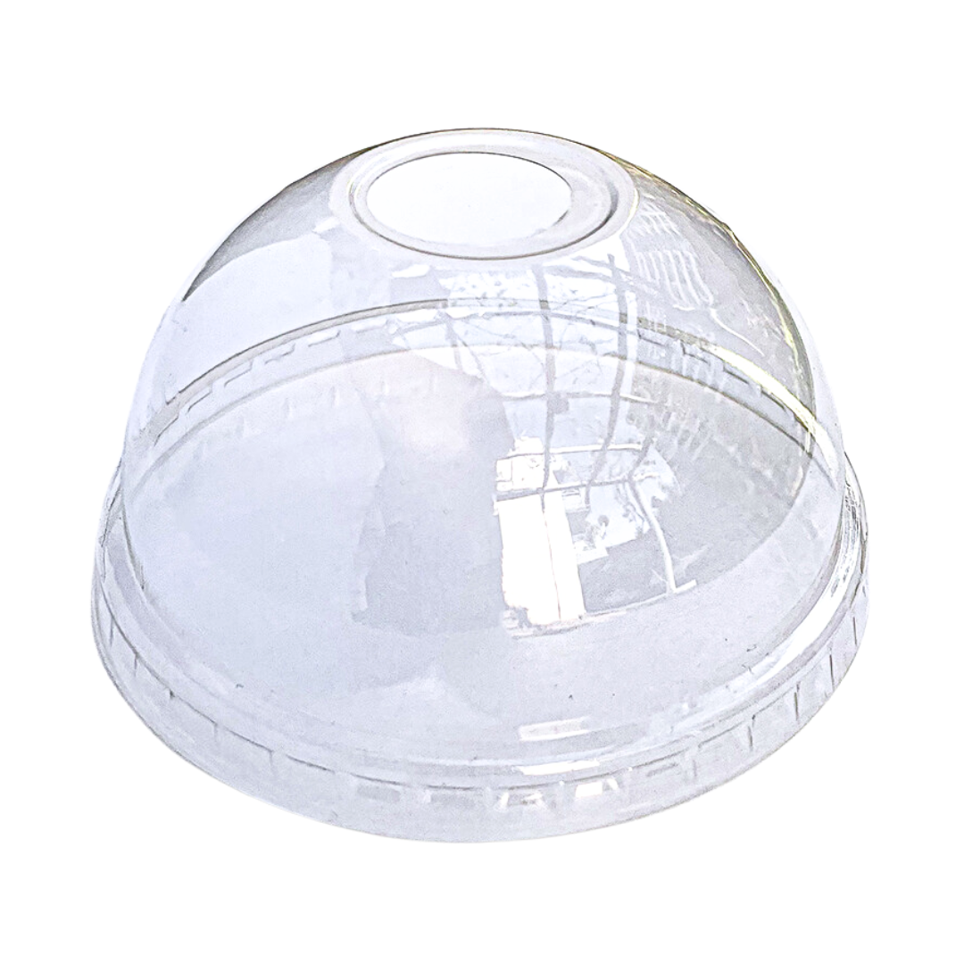 Tapa Vasos Transparentes Domo 9 y 20 oz - Compostable (PLA) 1