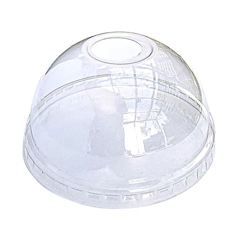 Tapa Vasos Transparentes Domo 9 y 20 oz - Compostable (PLA)